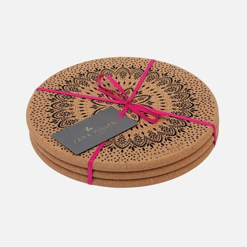 Sara miller cork table - cork,
