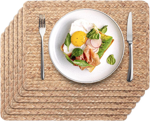 Woven placemats set 17 - woven, 17"