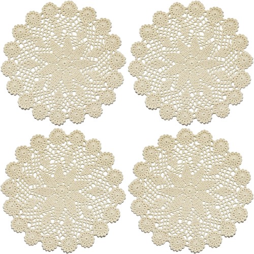 Inch lace cotton doilies - cotton,
