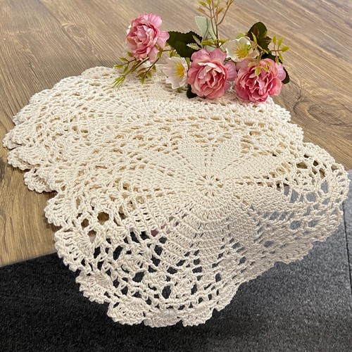 Inch lace cotton doilies - 10,